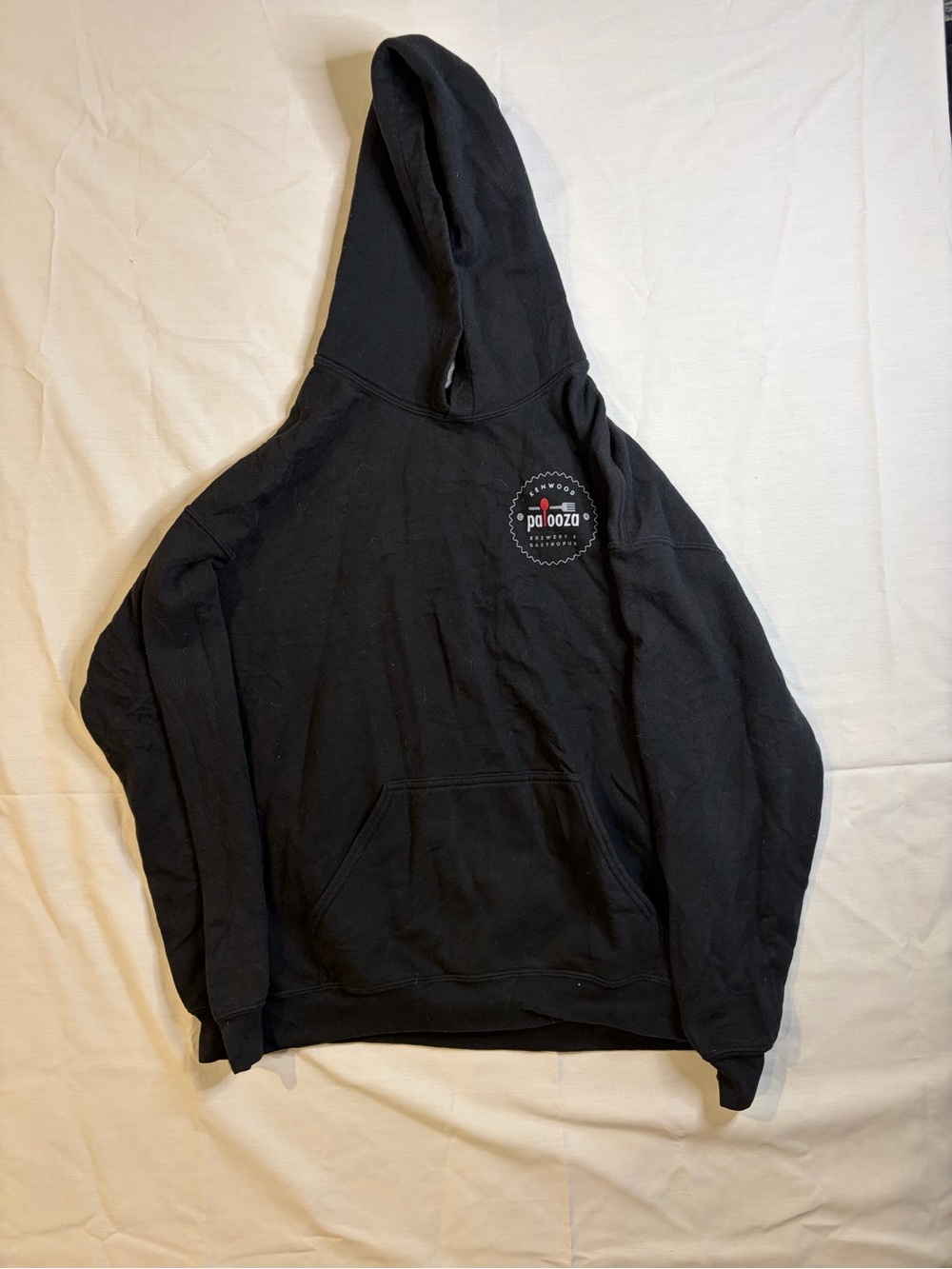 Gildan Black Graphic Pullover Hoodie